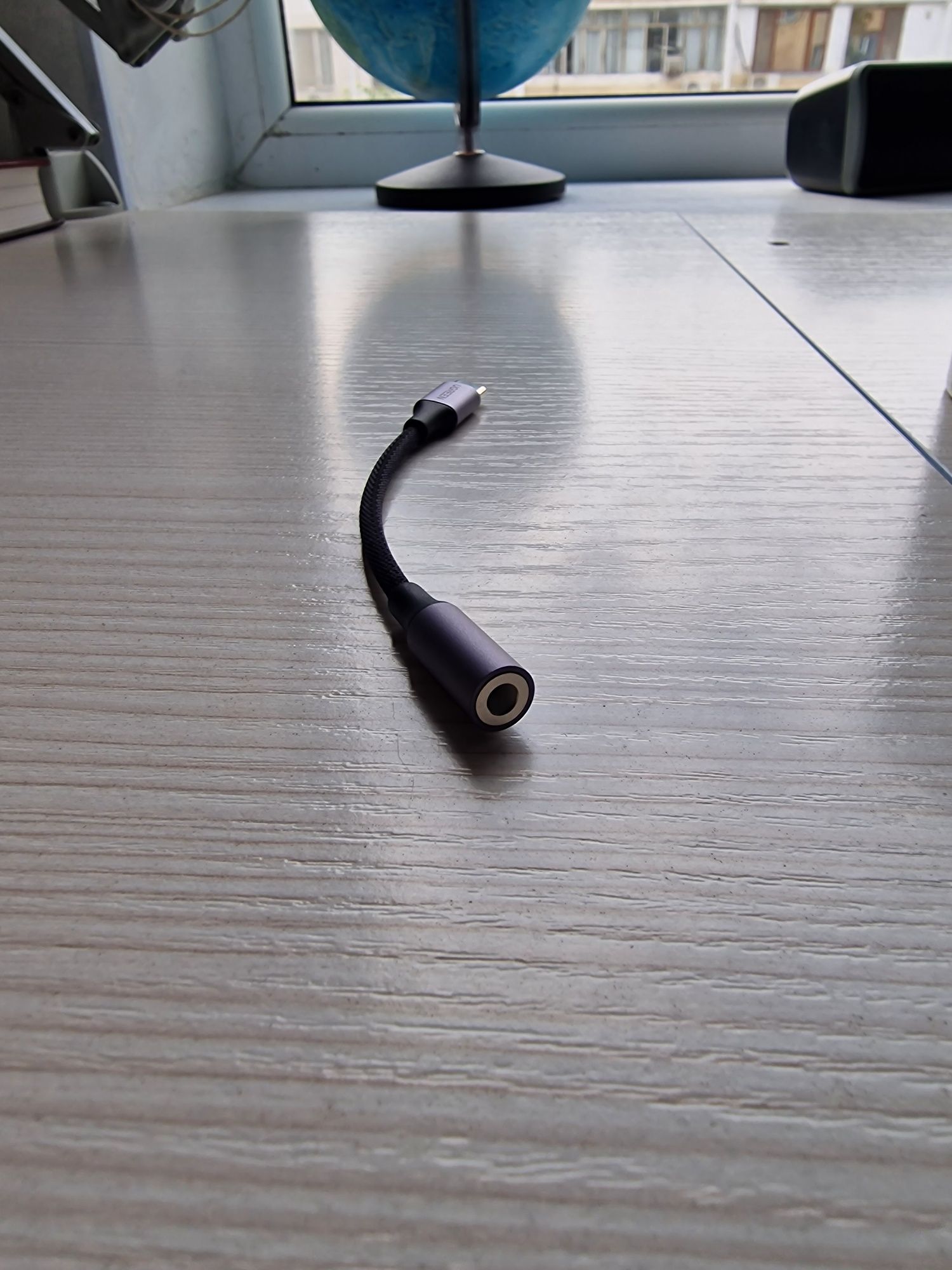 Провод переходник USB-C -> 3.5мм.