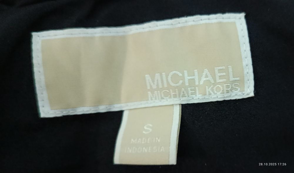 Брендовый  длинный женский пуховик Michael Kors,Индонезия