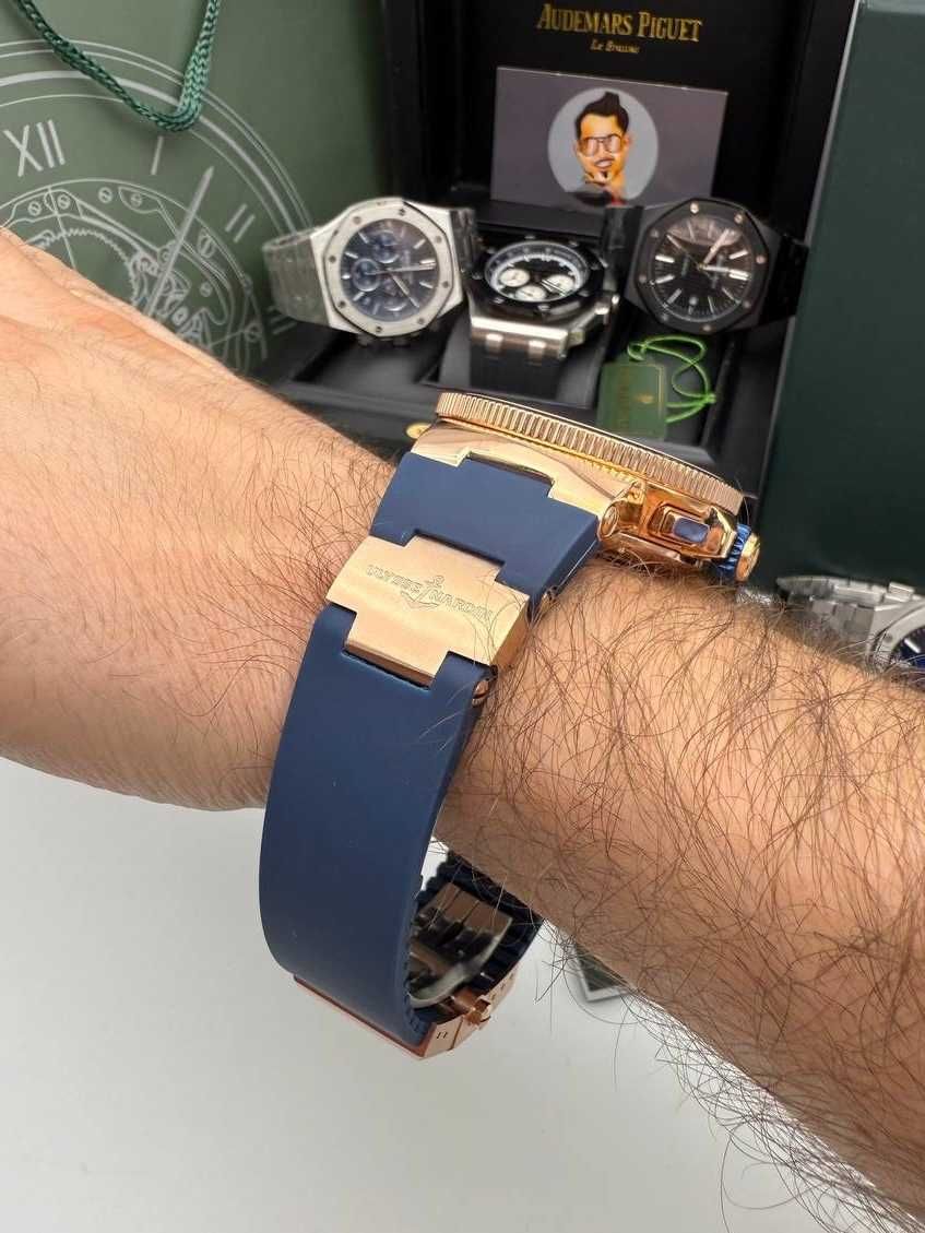ulysse nardin le locle златисто/синьо