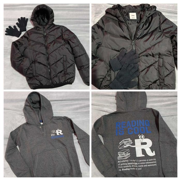 Дрехи за момче, яке за момче в отлично сьстояние + подарьк