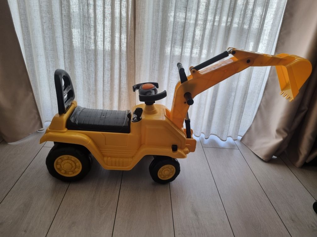 Excavator si Olita 2 in 1, Ride-On pentru Copii