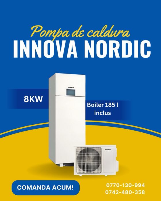 Pompa de Caldura Innova Nordic ALL in One