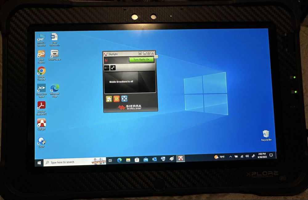 Tableta Zebra Xplore iX101B2