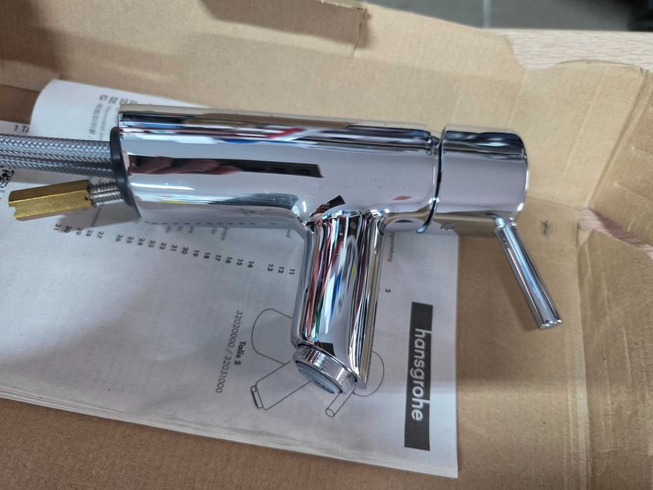 Baterie Hansgrohe Talis S monocomanda de lavoar cu set ventil