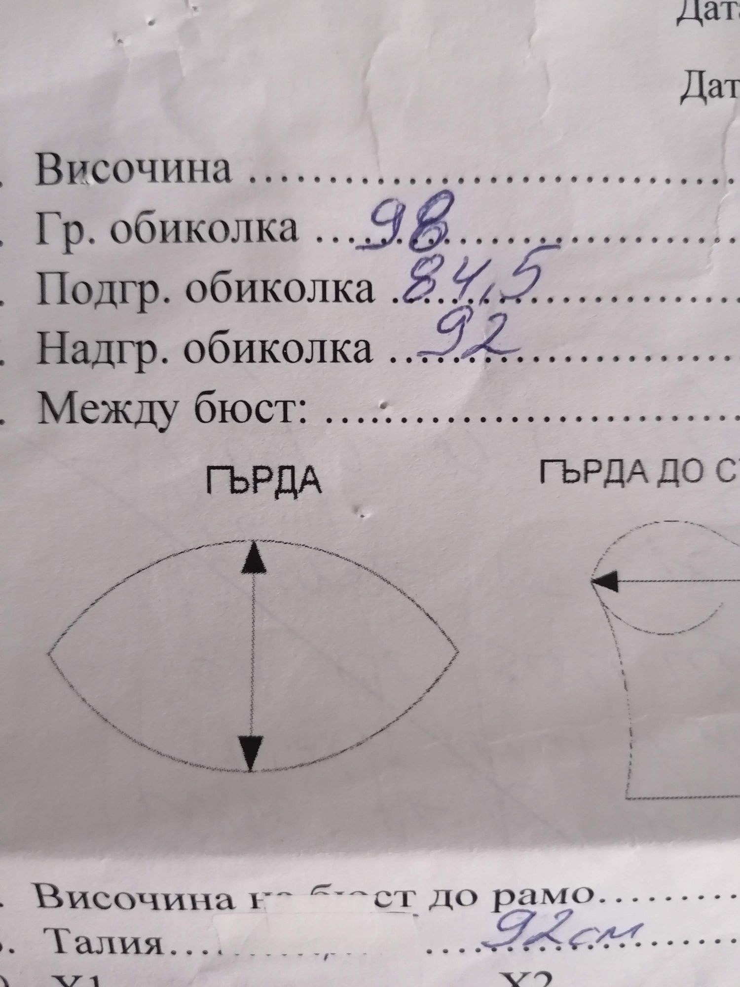 Дизайнерска Булченска рокля !