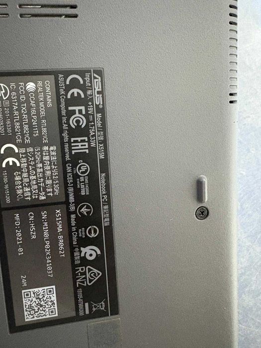 Laptop ASUS Vivobook X515MA-BR062T cu procesor Intel Celeron 8Gb 256Gb