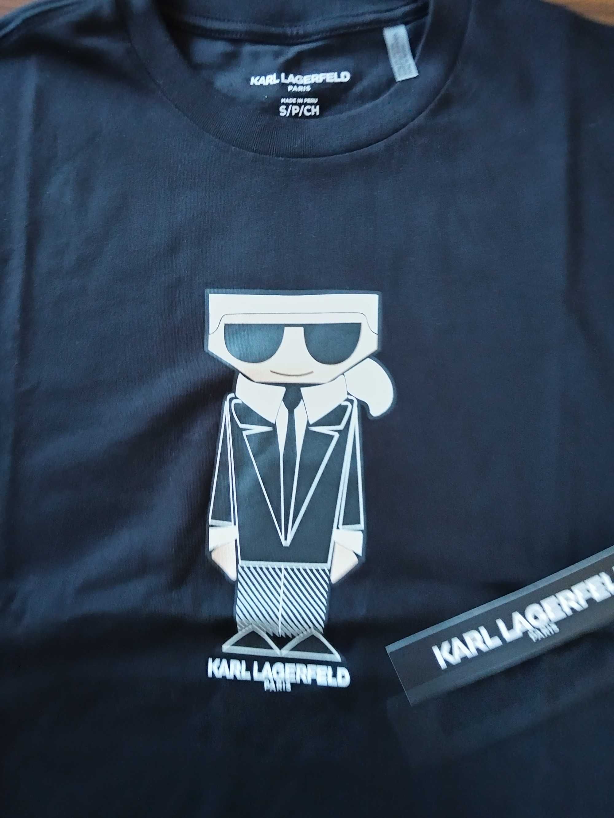 Karl Lagerfeld Оригинална унисекс тениска Карл Лагерфелд