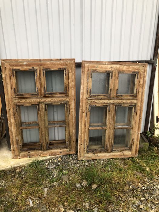 Geamuri rustice vechi