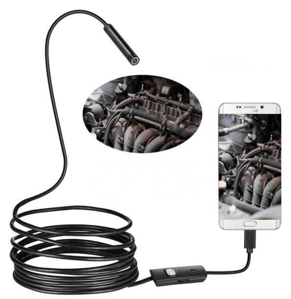 Эндоскоп USB+Android Y102, (d=8mm, L=2m, 2.0Mpix)
