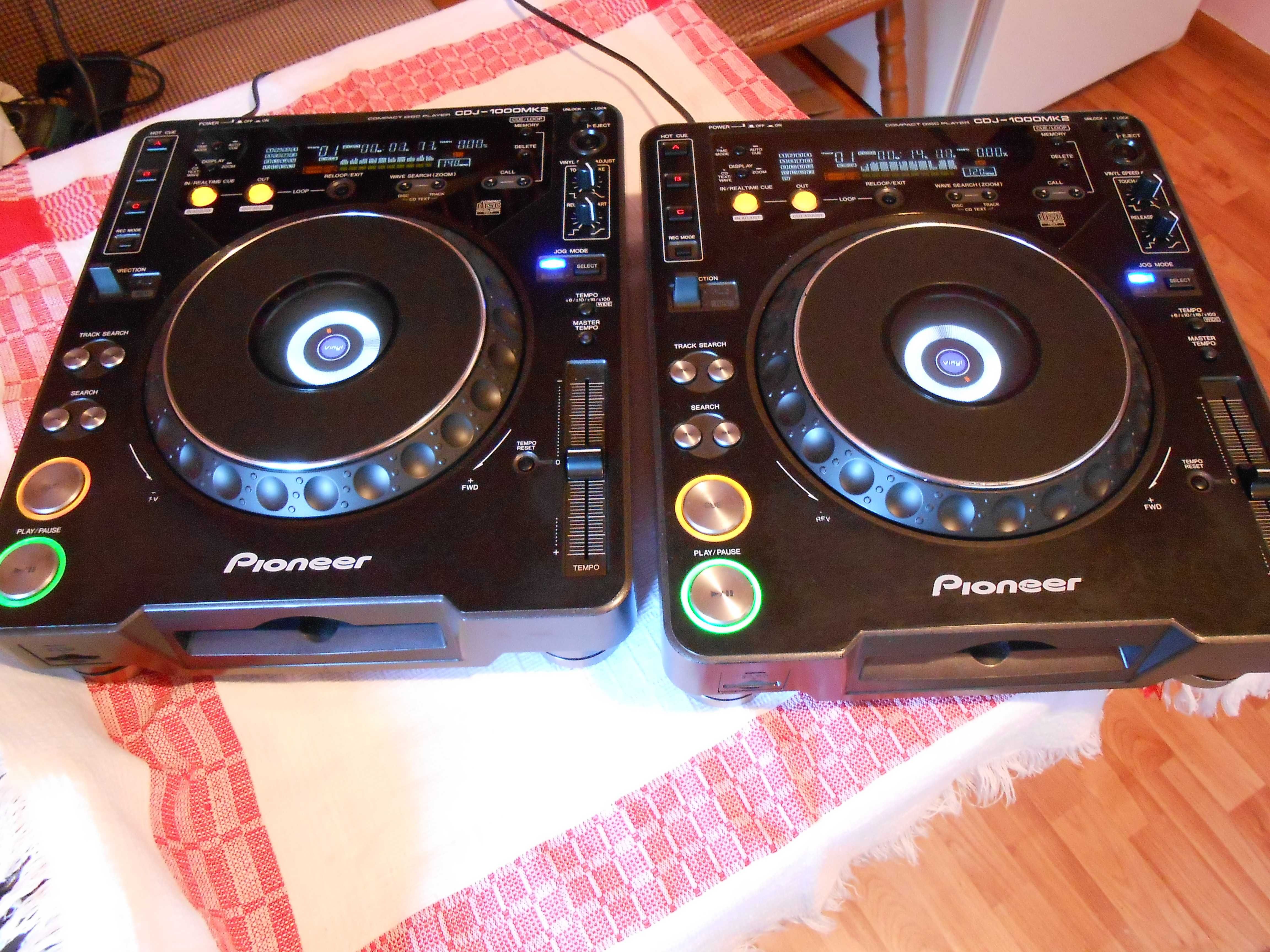 playere Pioneer Cdj 1000Mk2 ca Djm,Behringer,Phonic,Reloop,Omnitronic