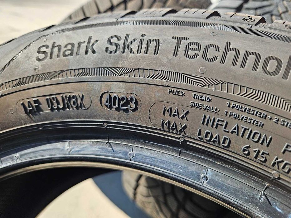 4бр. 205/55 R16 зимни UNIROYAL 2023г. 8.5-9мм
