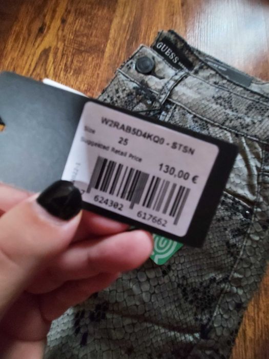 Blugi cu talie înaltă Guess , noi, XS