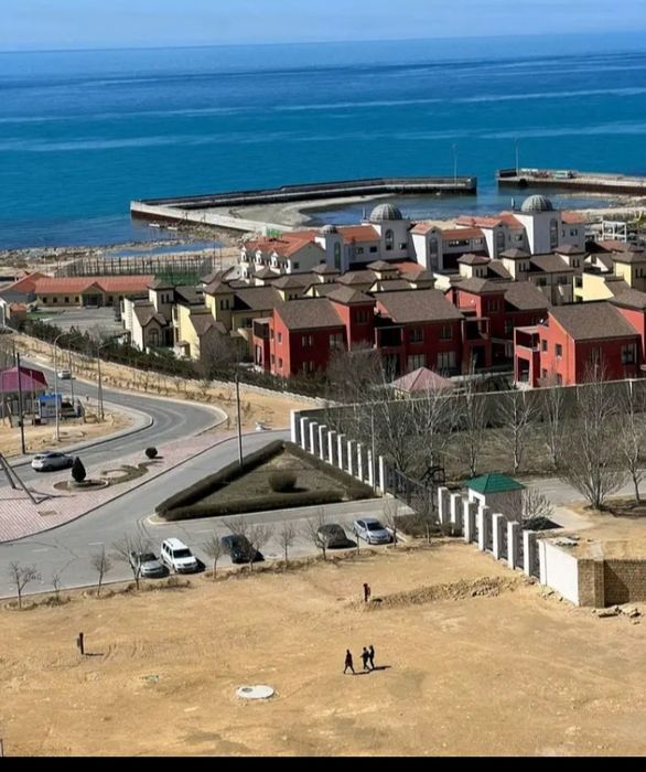 Сдается посуточно 2ух.комн.кв,17мкр ЖК "Каспий ТАУЭРС" с видом на МОРЕ