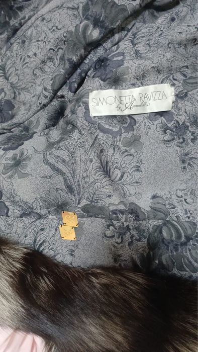 Blana naturala vulpe argintie