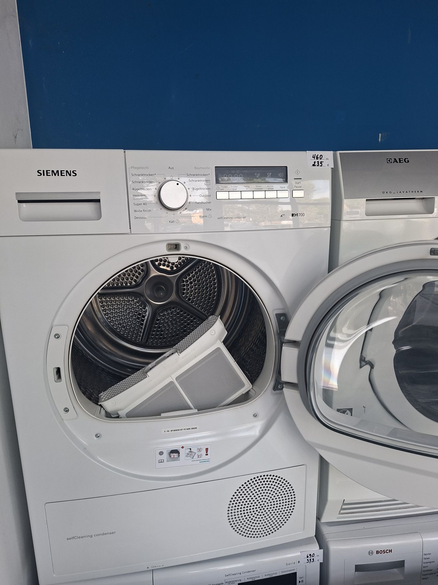 Сушилня Siemens IQ700