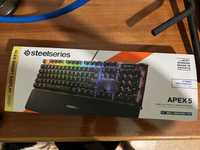 Игровые клавиатуру steelseries apex 5