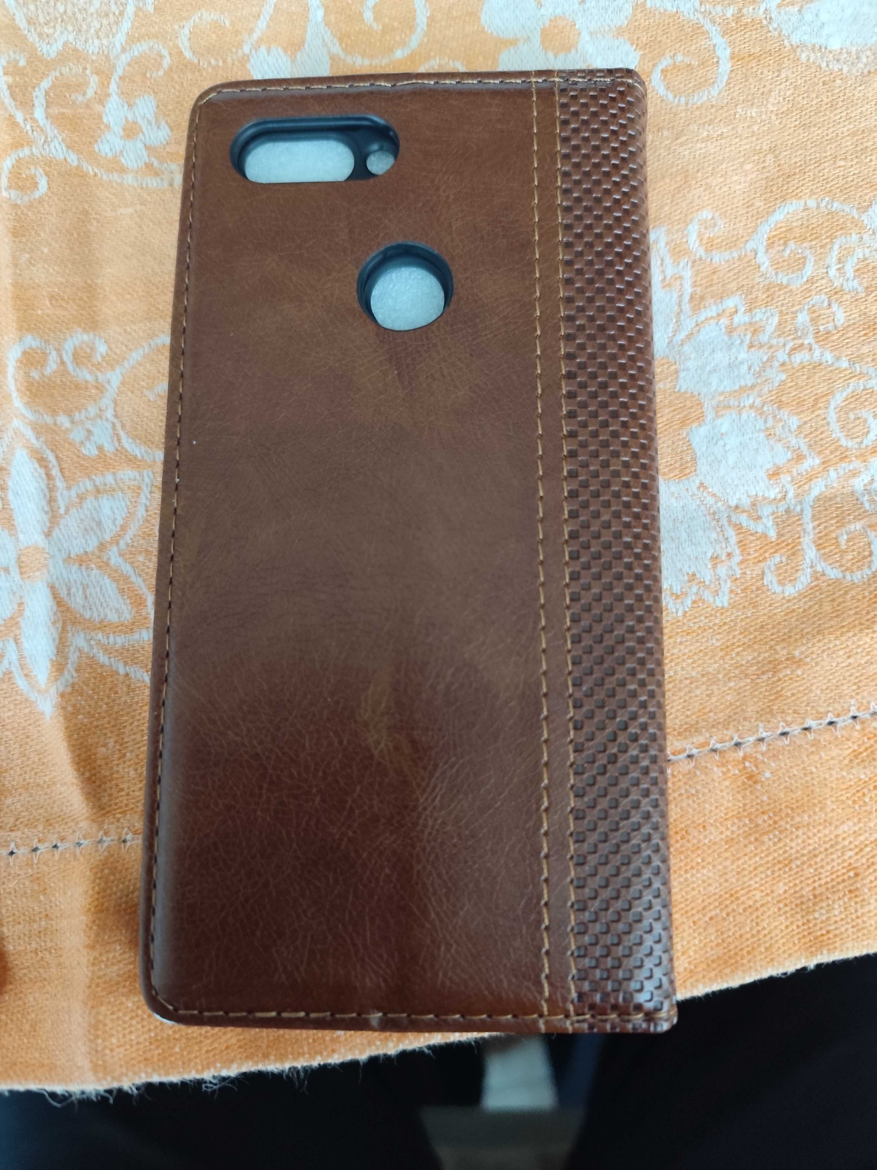 Чисто нов кожен калъф за Xiaomi Mi8 lite