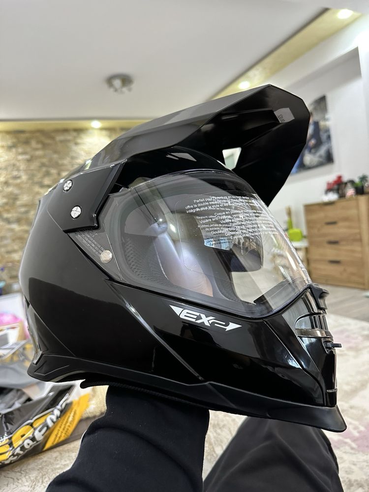 Каска със слюда Can-Am Ex-2