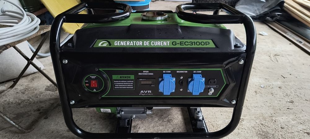 Generator de curent benzina Greenfield G-EC3100P monofazat AVR 2,3 kW