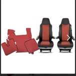 Pachet Interior Huse Scaune si covorase piele VOLVO FH 2017-2024 piele