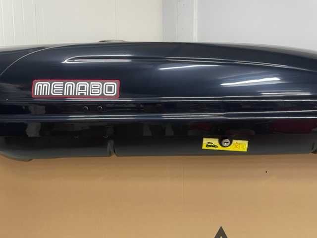 Автобокс Багажник Кутия за Автомобил Черен Menabo Mania 400L