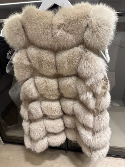 Елек естествена козина лисица