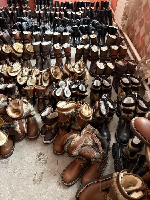 Монголский Унты натуральная кожа и мех все размеры есть