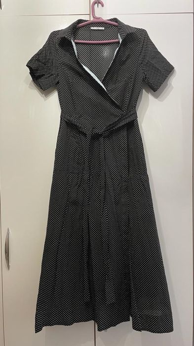 Платье на запах.