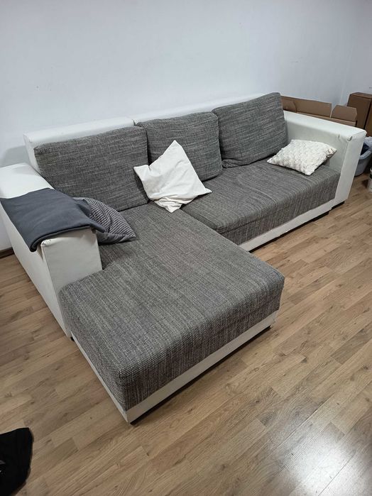 Canapea colțar extensibila