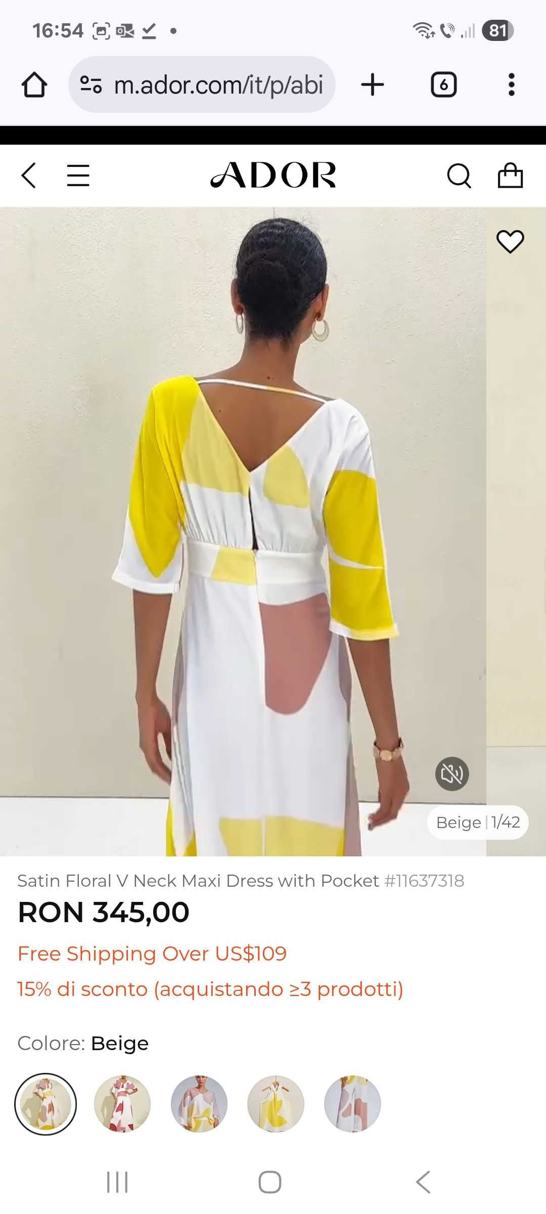 Rochie lunga de vara