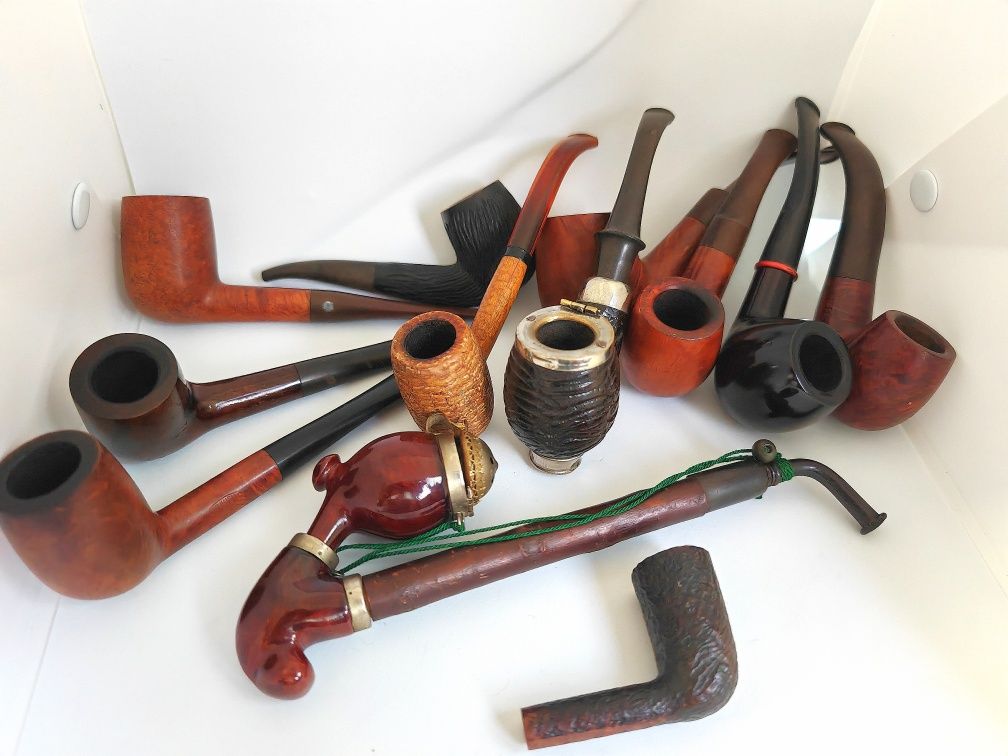 Lot 11 pipe Savinneli, Michelangelo, Bruyere, Gasparini,  Spitfire
