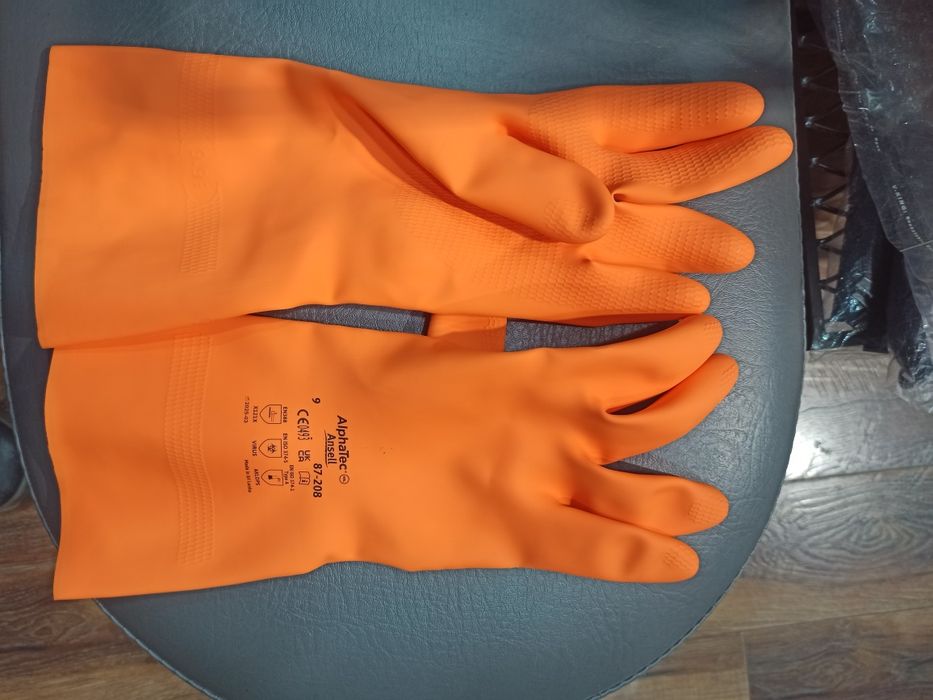ПерчаткиAlphaTech(87-208) Ansell химически стойкие