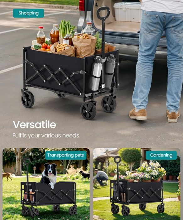 Фестивална количка на колела SONGMICS