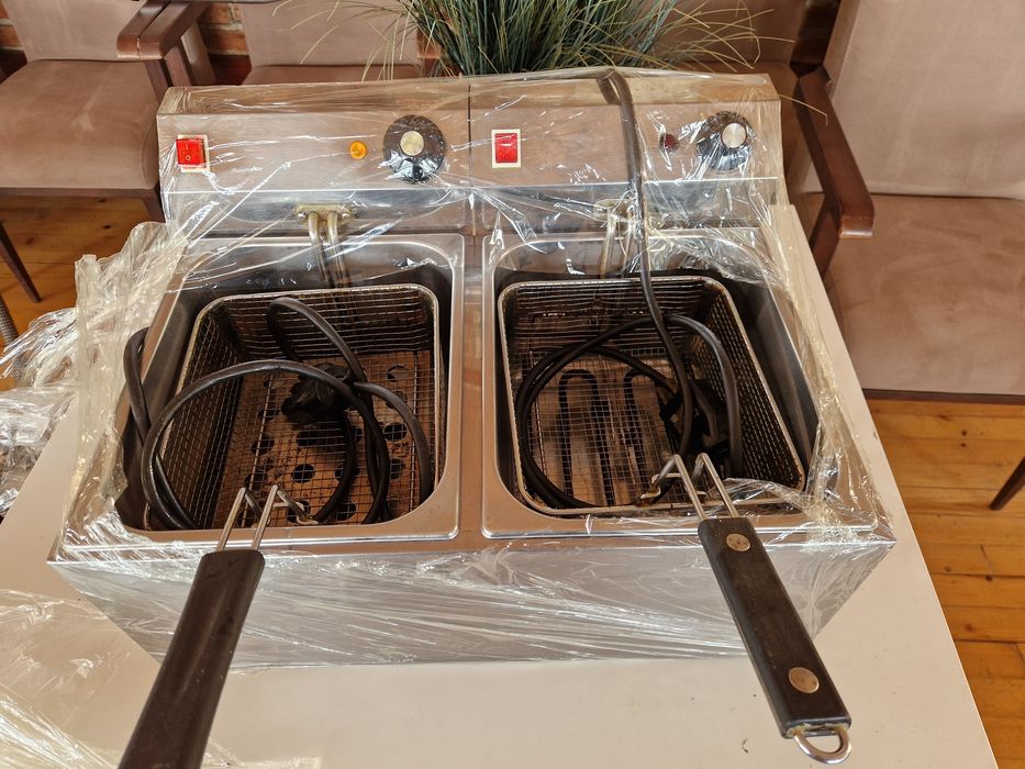 Фритюрник професионален двоен