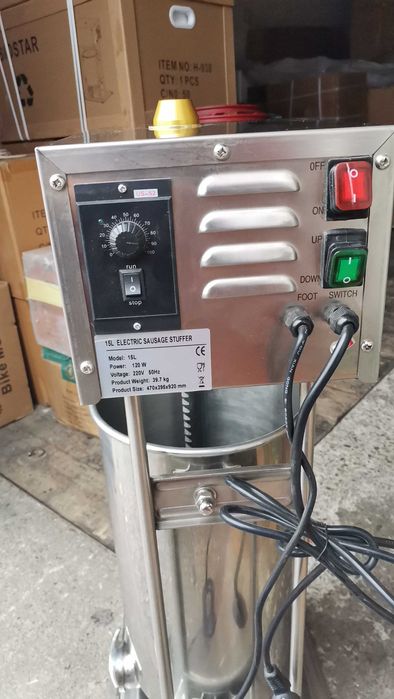 Пълначка за месо електрическа с педал 7л/10л/12л15л/25л