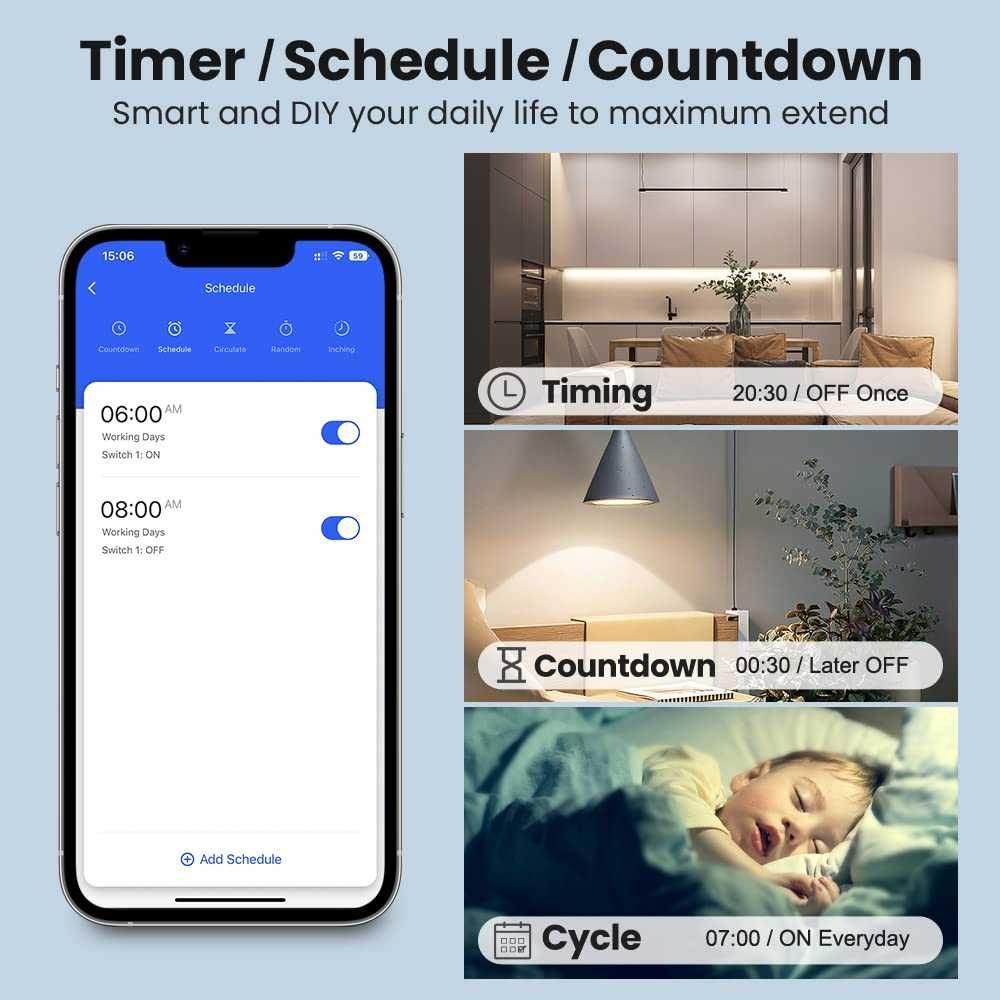 НОВ! Интелигентен димерен модул ZigBee, 150W, Smart Life,Tuya