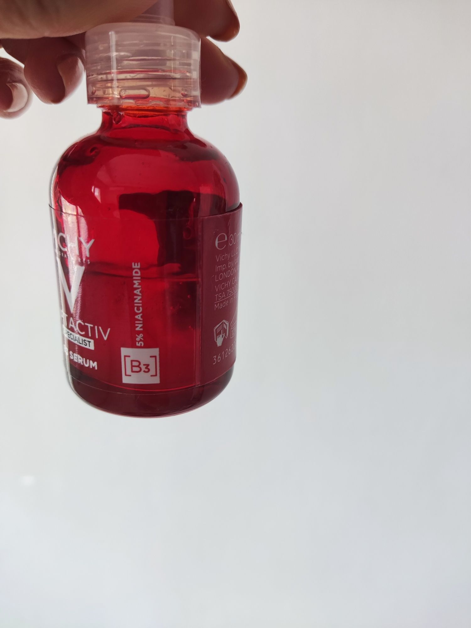 Vichy серум за пигментни петна и фон дьо тен
