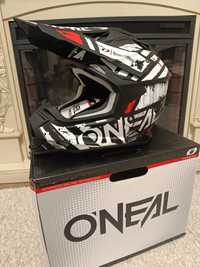 Шлем O'NEAL 2SRS Helmet GLITCH Black/White