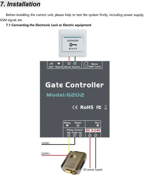 Modul apelator GSM/4G deschidere poarta garaj webasto siroco