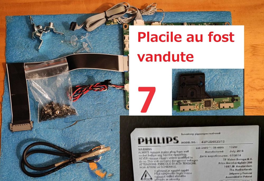 Piese TV-uri Televizoare Dezmembrate, sunt 10 bucăți, citiți anunțul