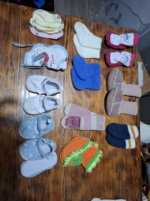 Пакет детских вещей с 4 месяцев до года