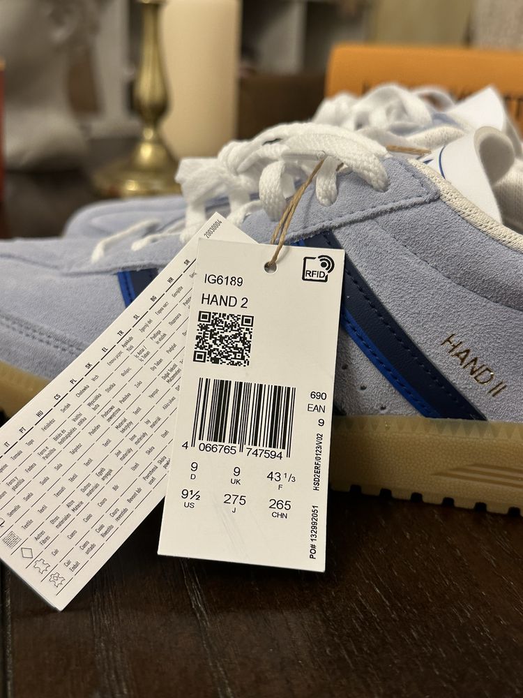 adidas Hand II albastru jeans