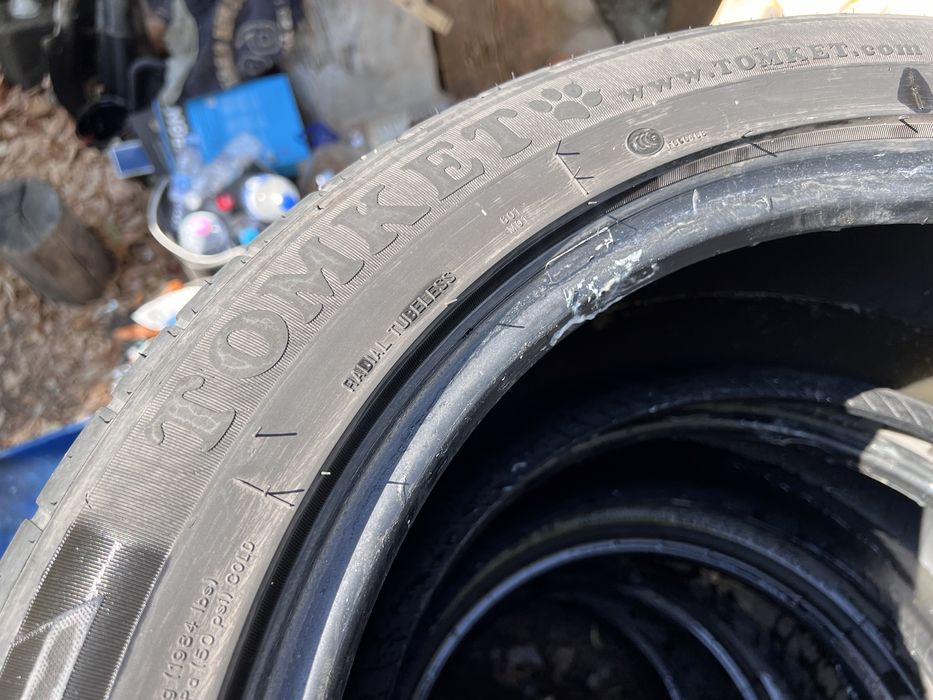 245/50/18 2 броя Летни гуми Томкет перфектни.