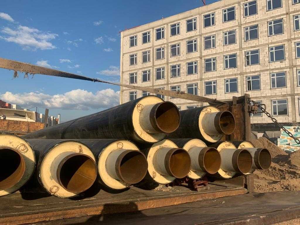 ППУ изоляция трубы,труба в ППУ изоляции,труба в ВУС изоляции, наличии