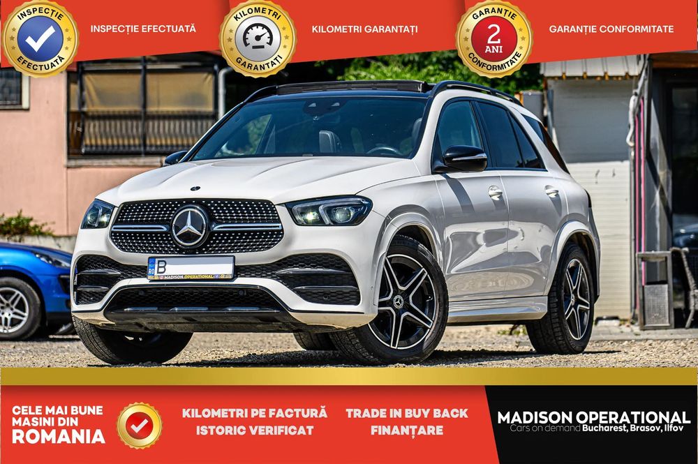 Mercedes-Benz GLE ///AMG panoramic Head-up Airmatic Burmester Cam 360 Carlig webasto