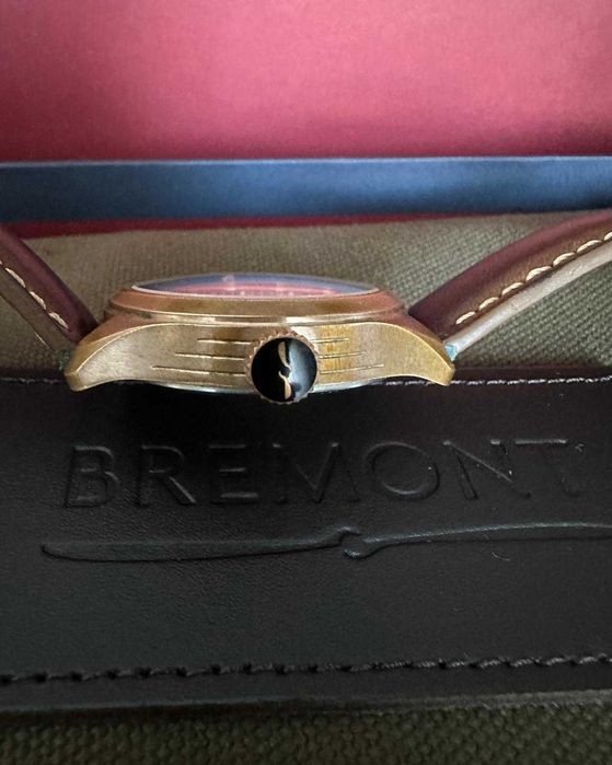 Ceas automatic barbatesc Bremont Broadsword - carcaza bronz