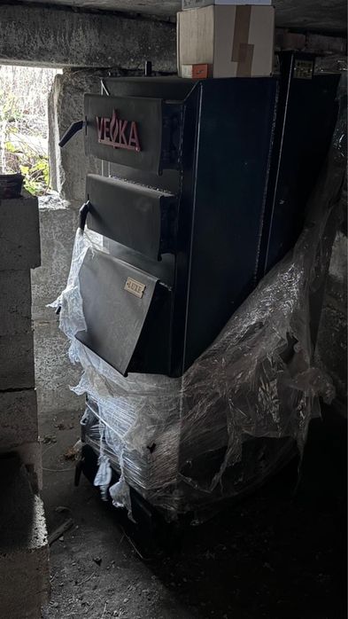 Твердотопливный котел