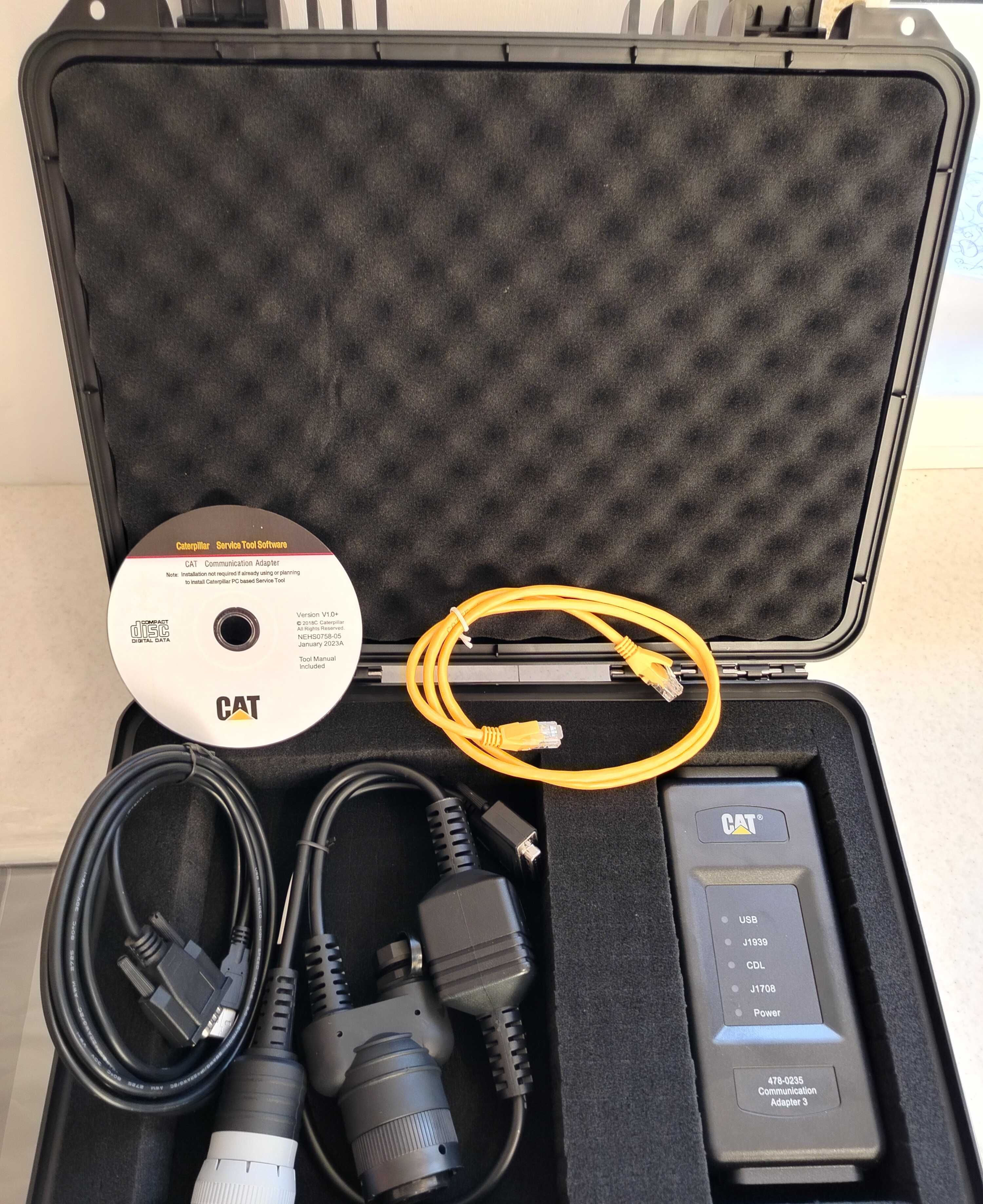 Сканер CAT ET Diagnostic Comm Adapter. На базе PANASONIC CF 53, ET,SIS