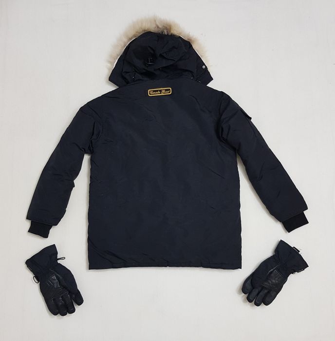 Geaca groasă cu puf CANADA GOOSE Coyote Dawn Parka (men) manusi Reusch