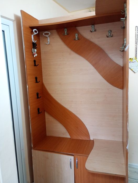 Set mobilier hol ,,cuier,dulap depozitare din PAL